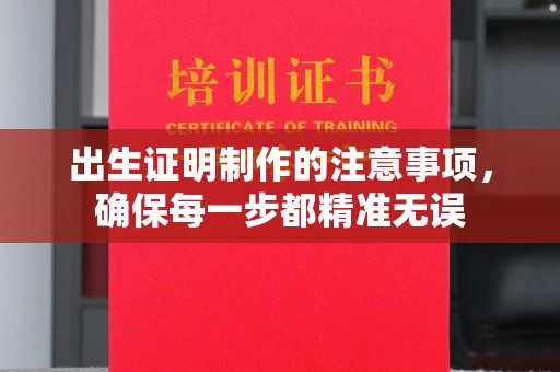 克孜勒苏出生证明制作的注意事项，确保每一步都精准无误